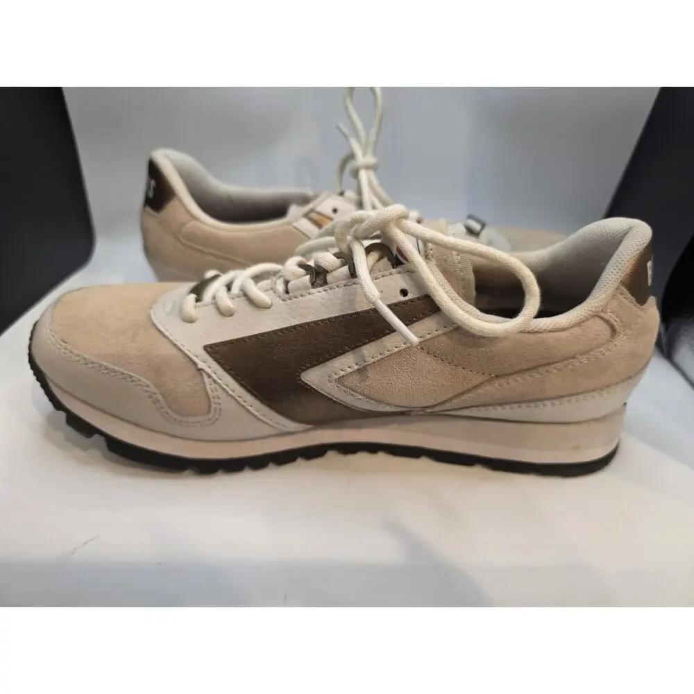 Brooks Heritage Chariot Coffeehouse Pack Men's Size 8 Beige Bronze Suede Sneaker